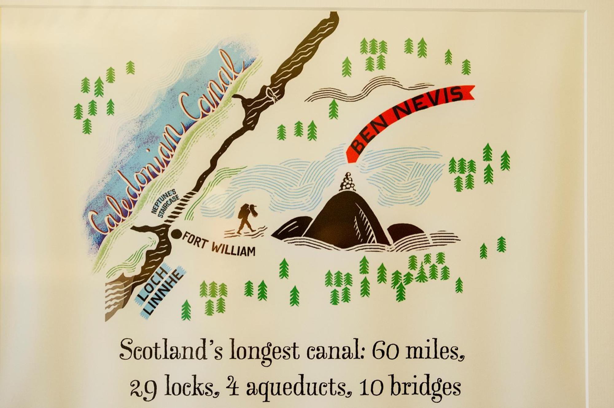 Lock Chambers, Caledonian Canal Centre Fort Augustus Rom bilde
